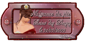 Si vous désirez une plaque de naissance pour votre site cliquez ici!!!